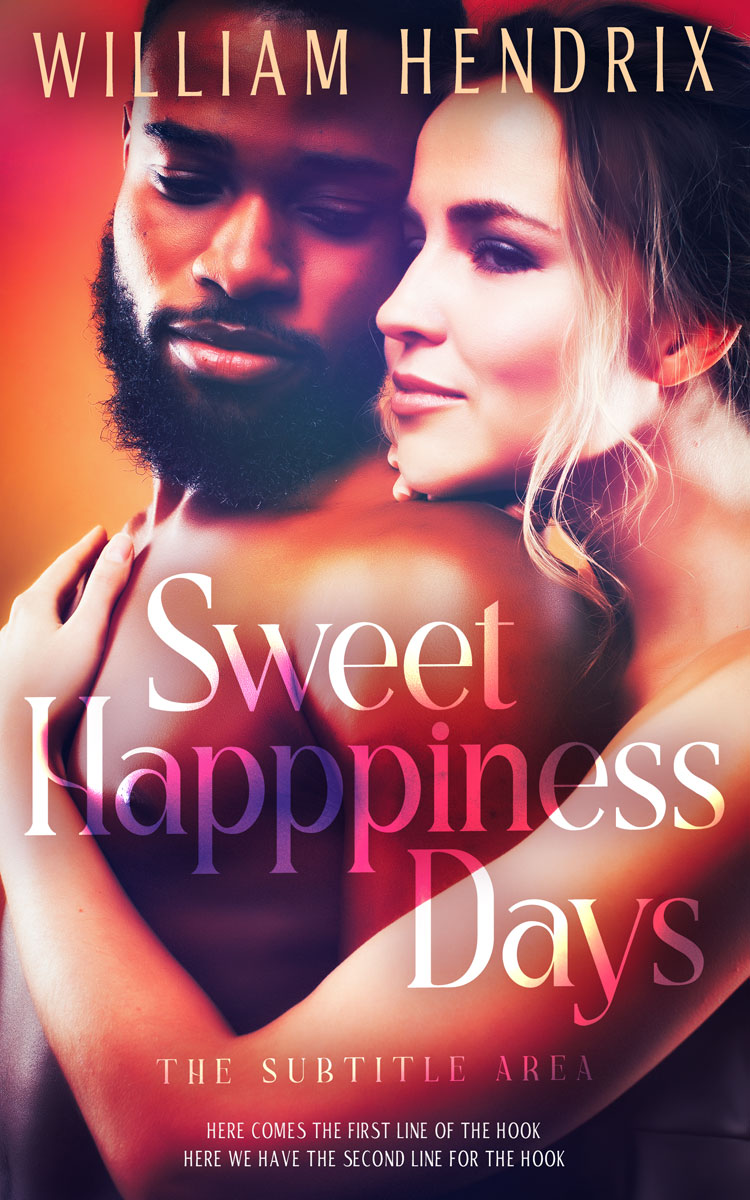 2D view of Premade Romance Book Cover - Revolver