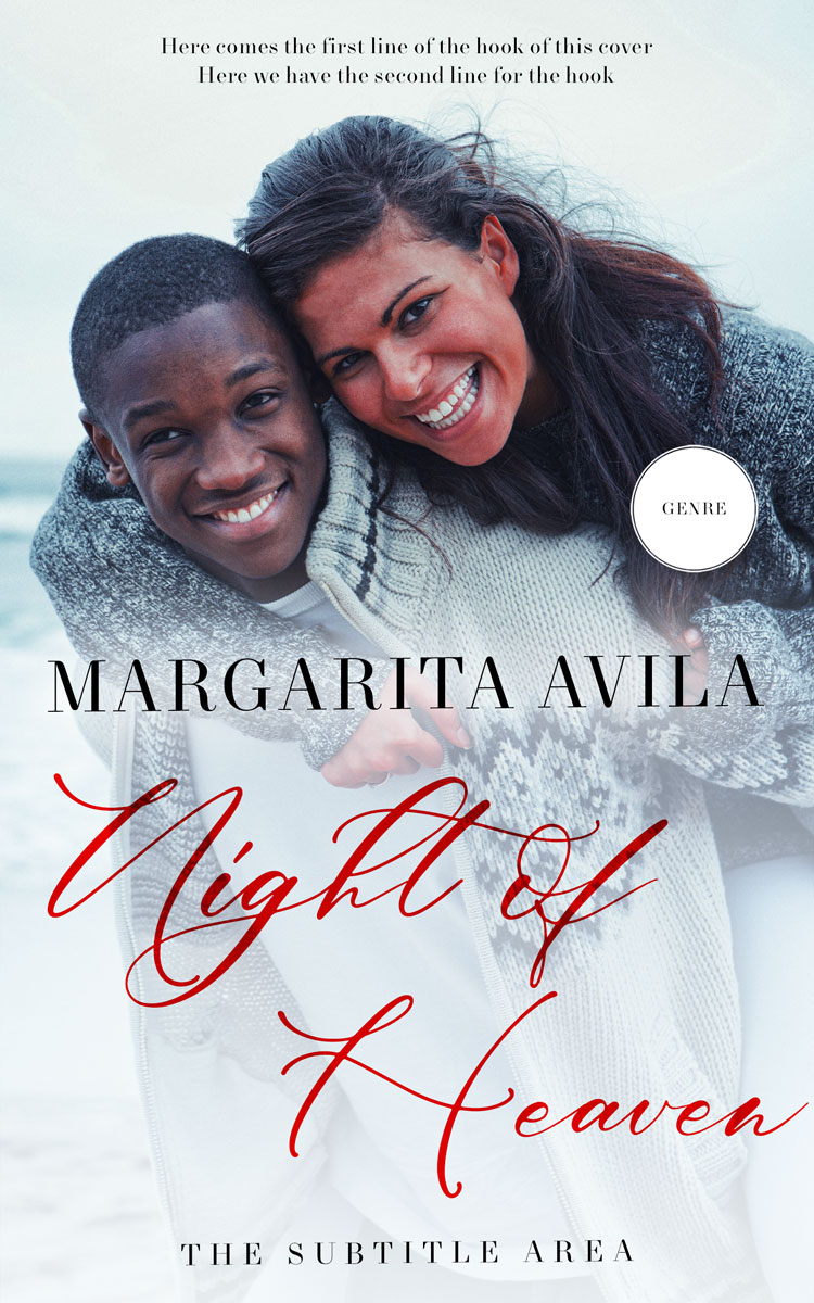 2D view of Premade Romance Book Cover - Geyser