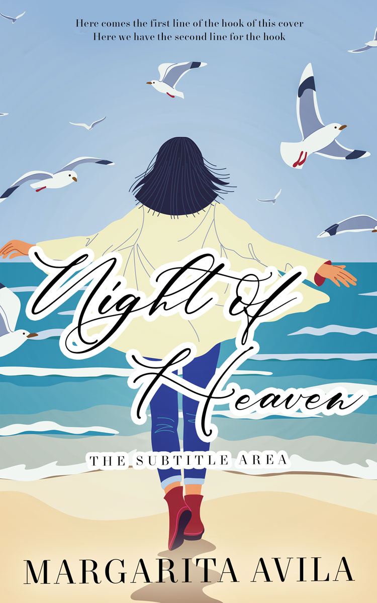 2D view of Premade Romance Book Cover - Tiara