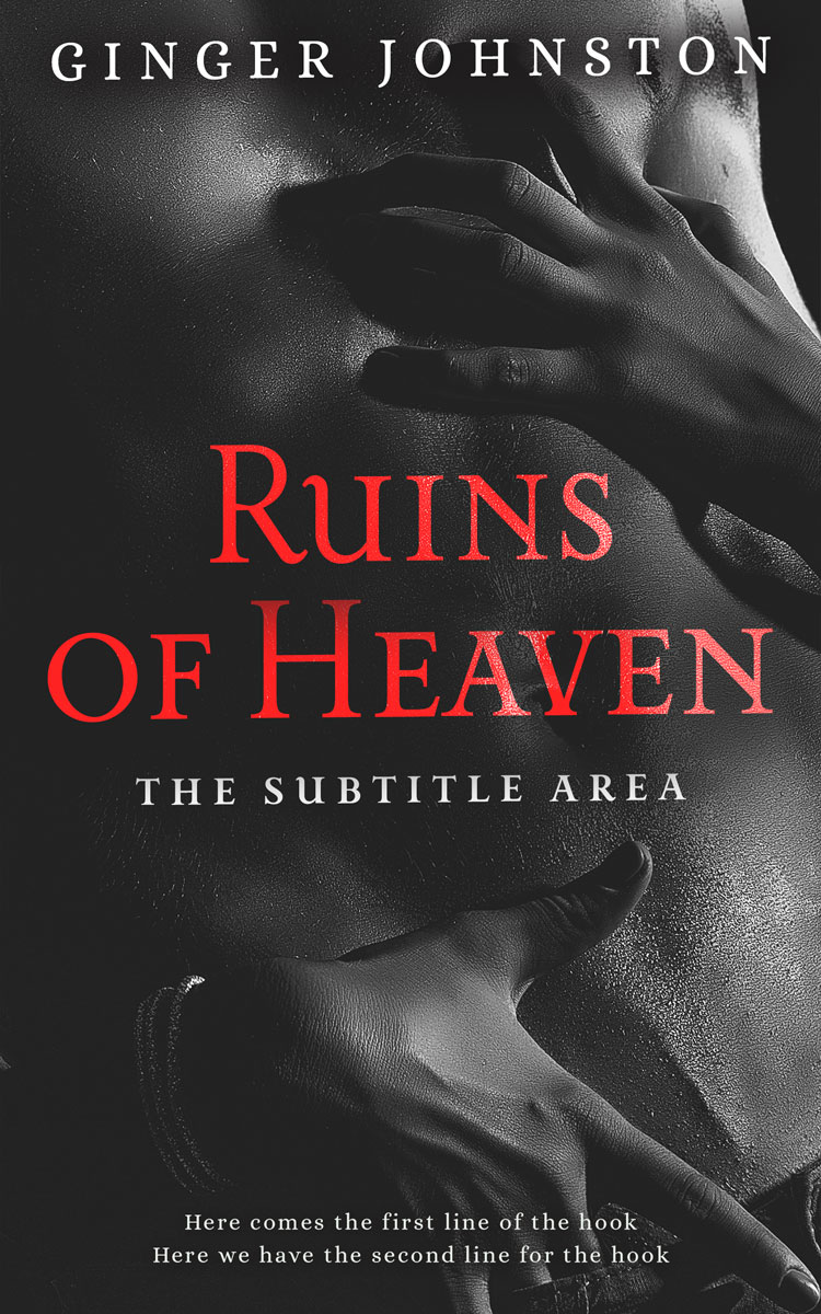 2D view of Premade Erotica Book Cover - Mine Shaft