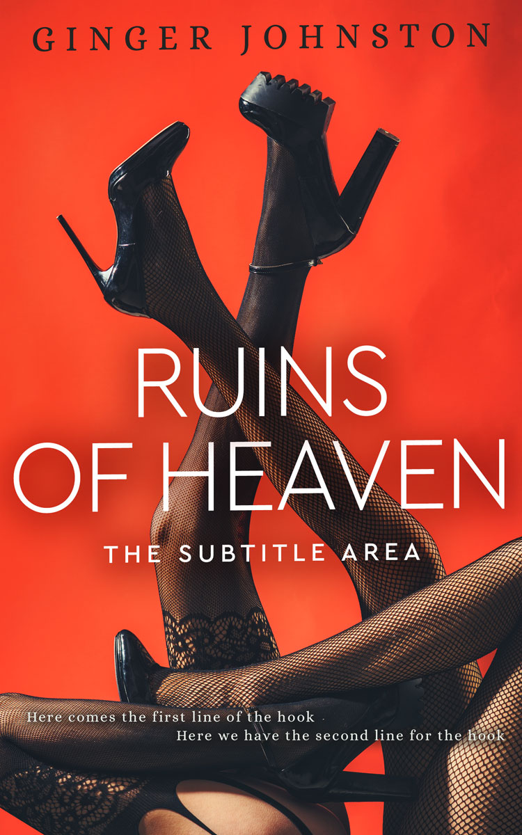 2D view of Premade Erotica Book Cover - Cinnabar