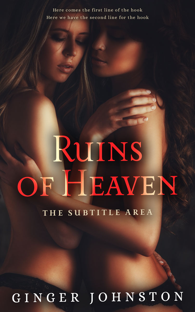 2D view of Premade Erotica Book Cover - Cocoa Brown