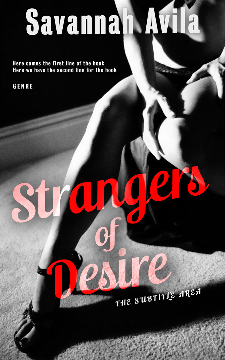 2D view of Premade Erotica Book Cover - Cod Gray