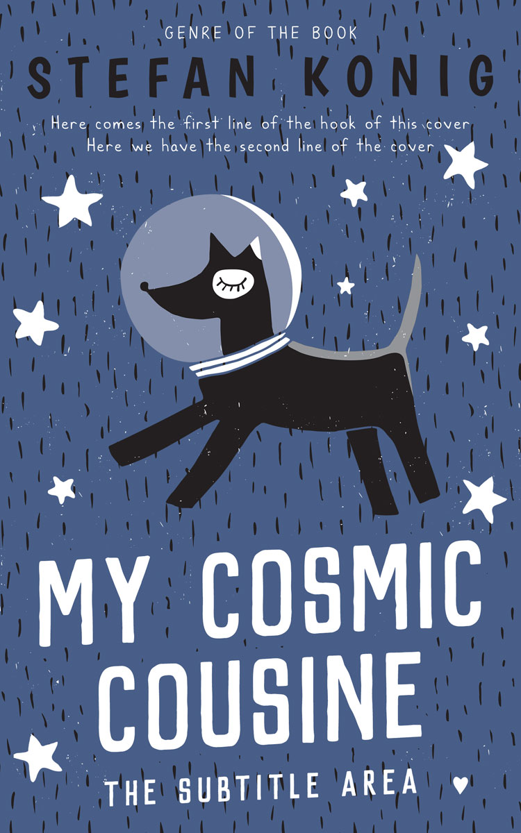 2D view of Premade Children's Book Cover - Blue Bayoux