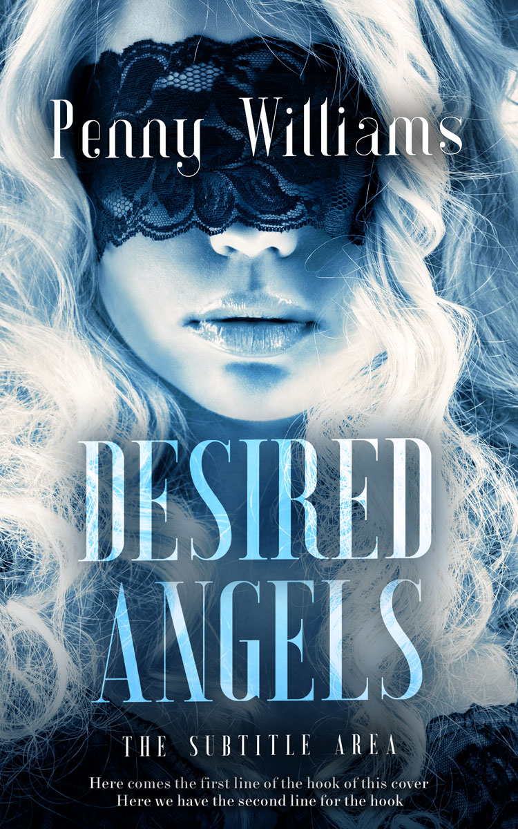 2D view of Premade Erotica Book Cover - Blue Bayoux