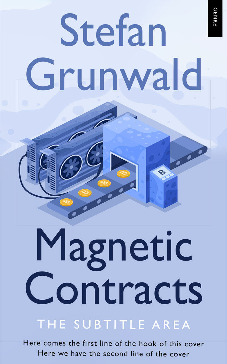 2D view of Premade Science Fiction Book Cover - Spindle