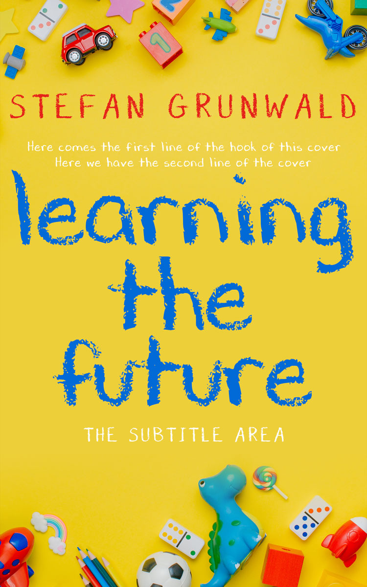 2D view of Premade Education Book Cover - Golden Dream