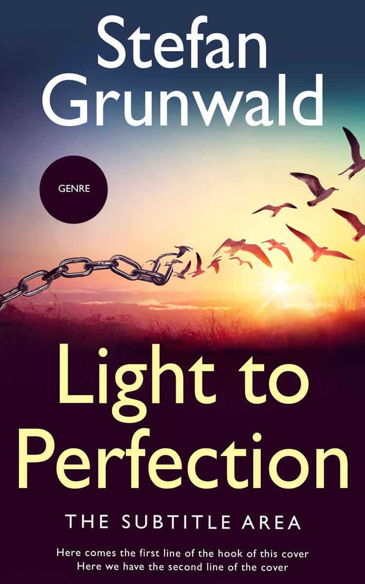 2D view of Premade Religion & Spirituality Book Cover - Revolver