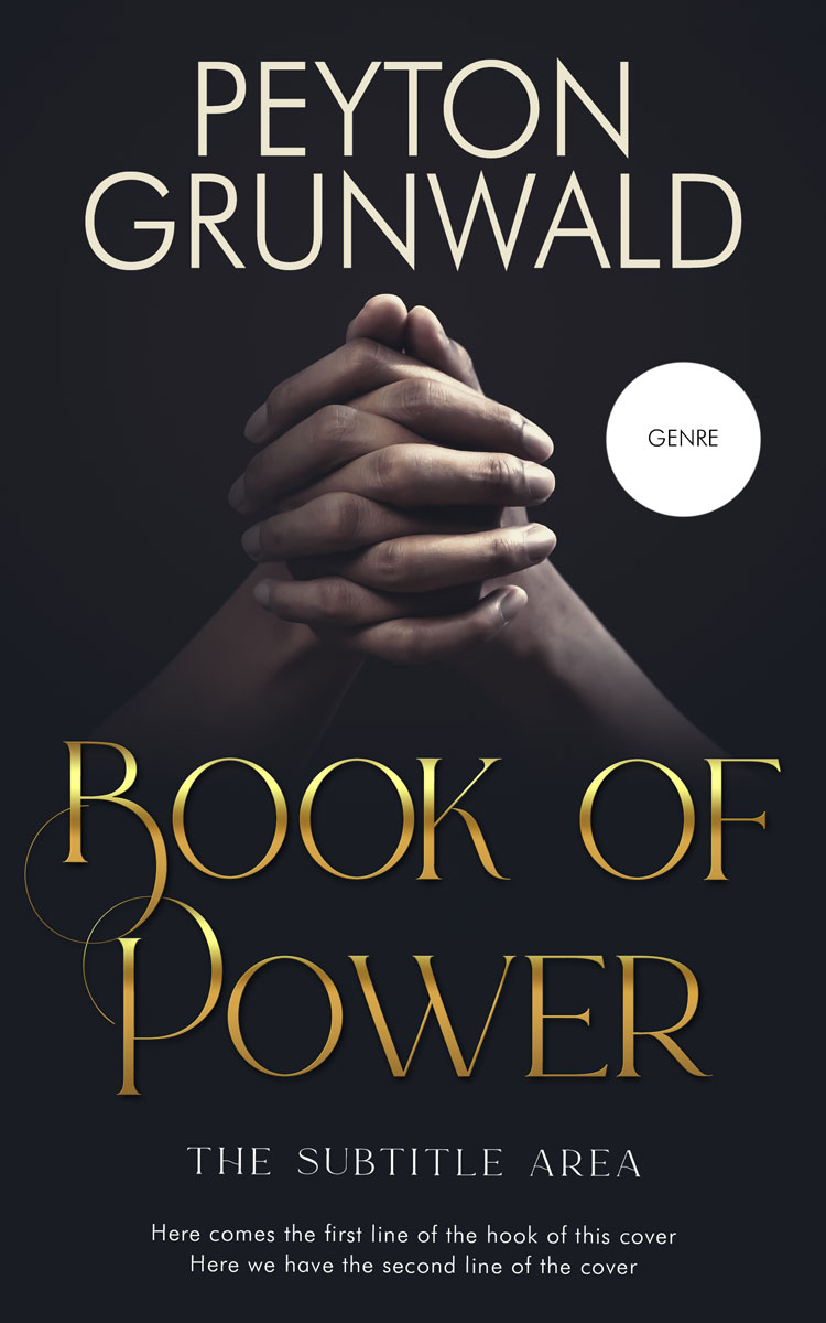 2D view of Premade Religion & Spirituality Book Cover - Shark