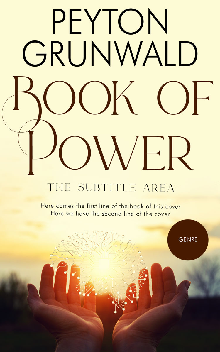 2D view of Premade Religion & Spirituality Book Cover - Eclipse