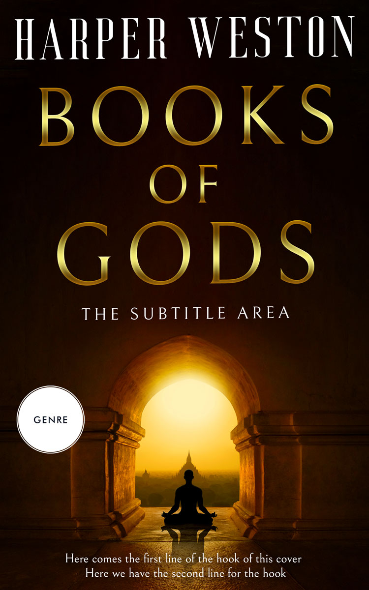 2D view of Premade Religion & Spirituality Book Cover - Creole