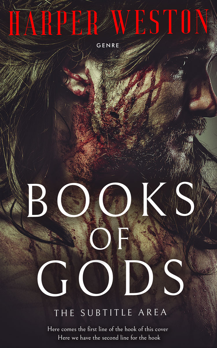 2D view of Premade Historical Book Cover - Thunder