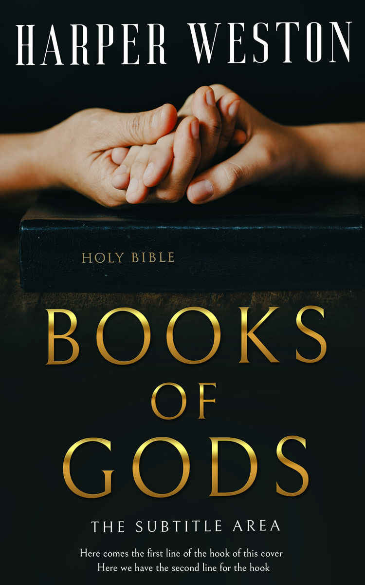 2D view of Premade Religion & Spirituality Book Cover - Bunker