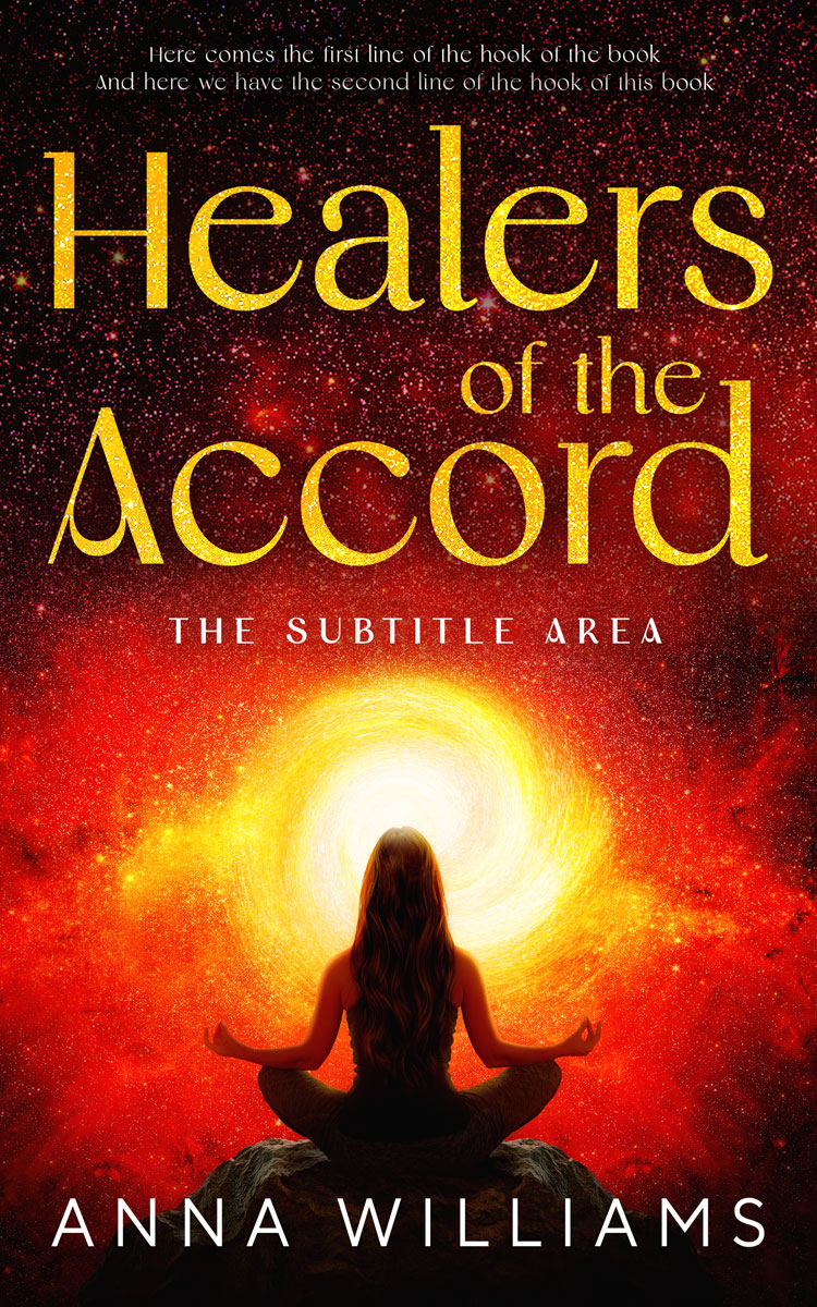 2D view of Premade Religion & Spirituality Book Cover - Jaffa