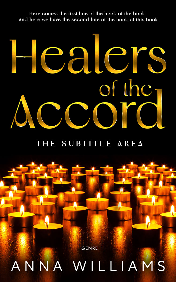 2D view of Premade Health & Mind & Body Book Cover - Crowshead