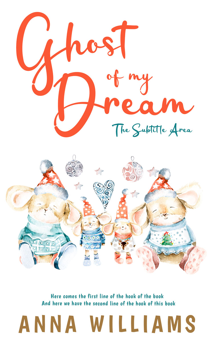 2D view of Premade Children's Book Cover - Cararra