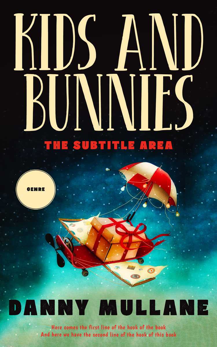 2D view of Premade Surreal Book Cover - Aztec