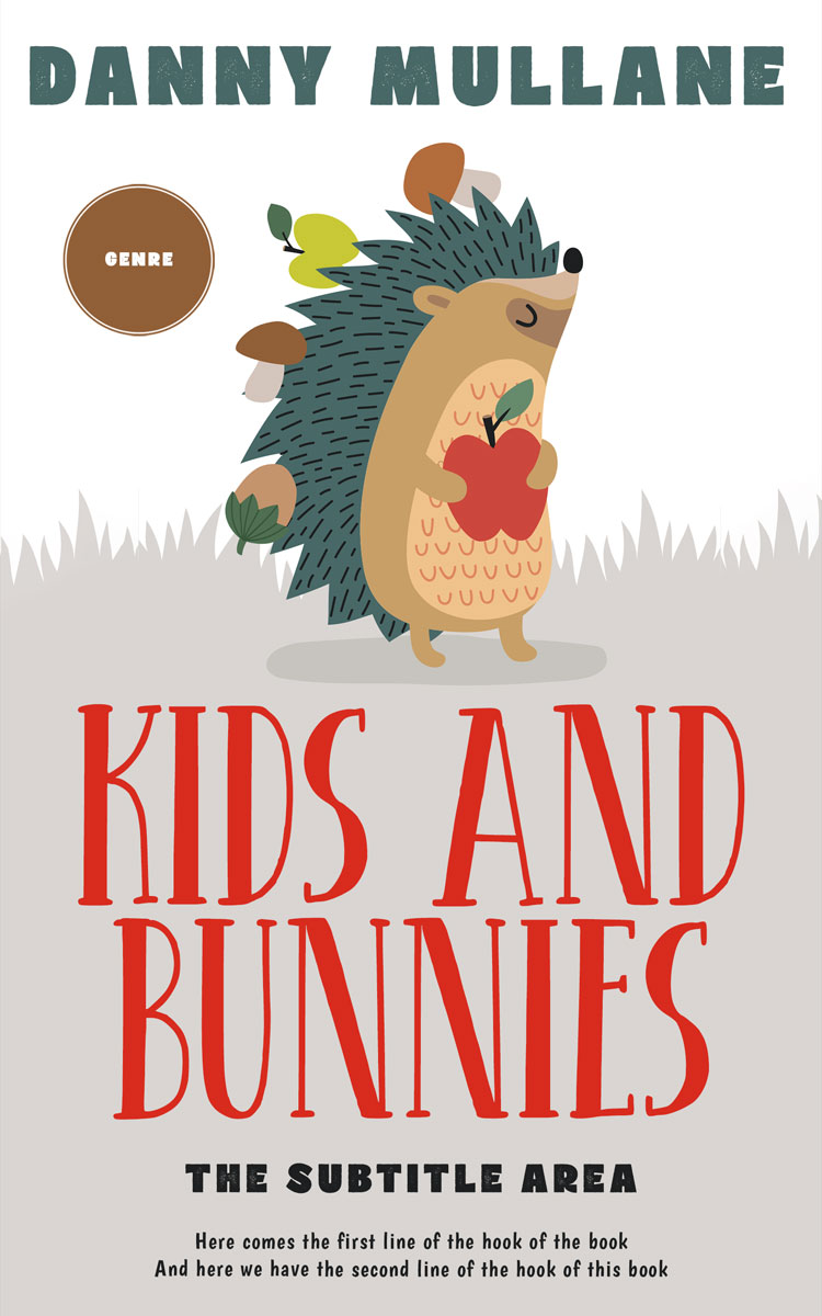 2D view of Premade Teen & Young Adult Book Cover - Swiss Coffee