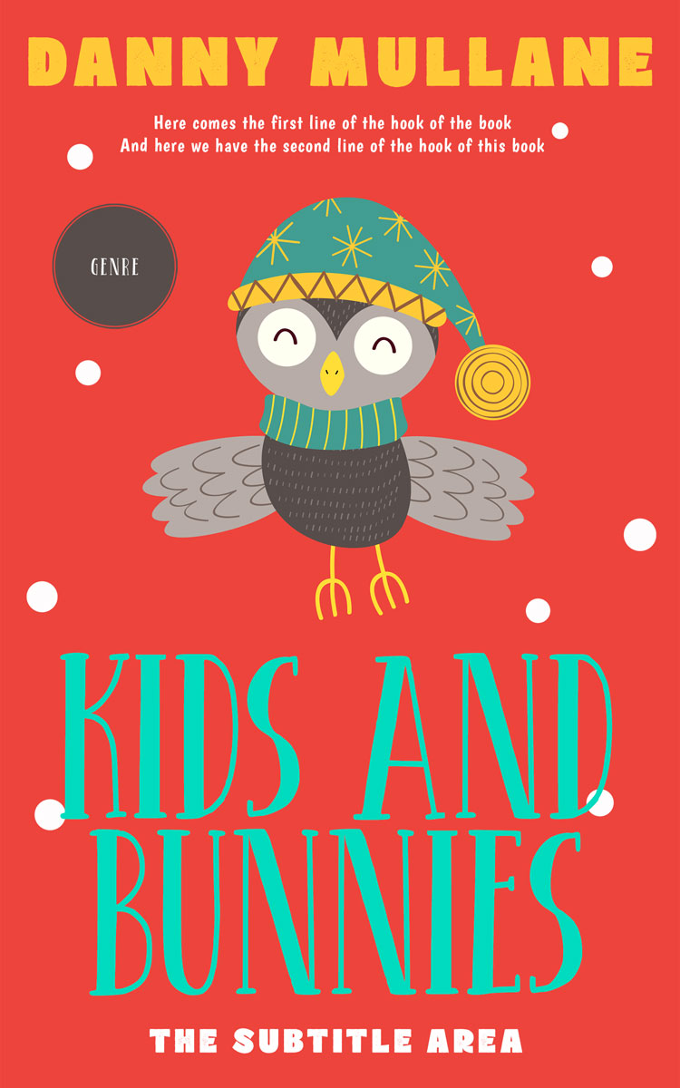 2D view of Premade Teen & Young Adult Book Cover - Cinnabar