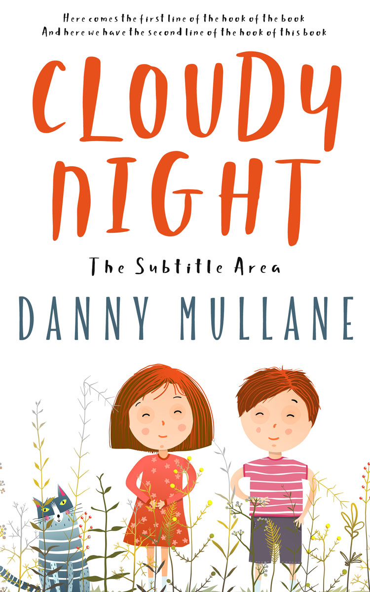 2D view of Premade Teen & Young Adult Book Cover - Bone