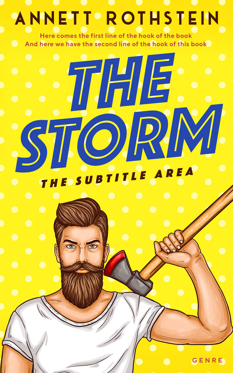 2D view of Premade Erotica Book Cover - East Bay