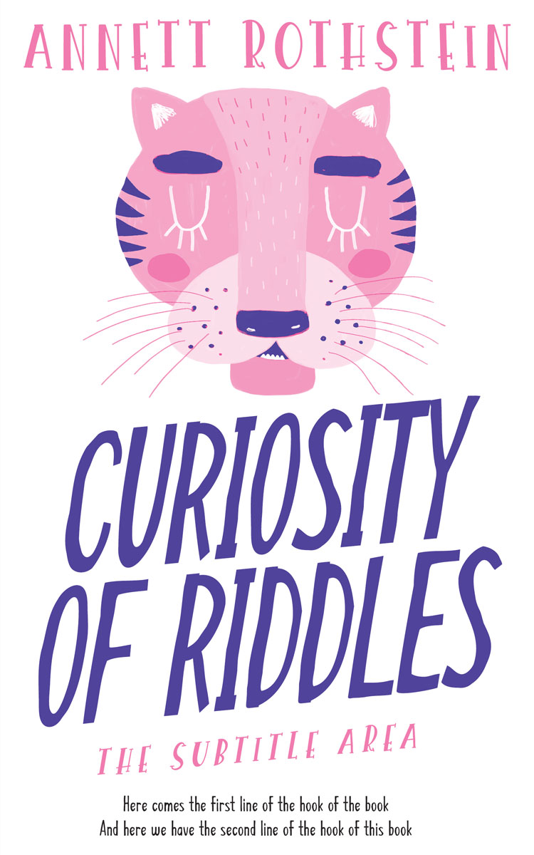 2D view of Premade Children's Book Cover - Azalea