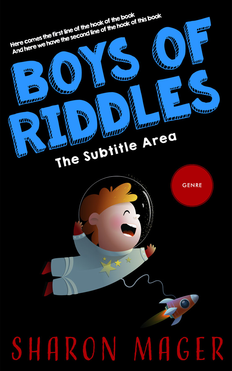 2D view of Premade Children's Book Cover - Woodsmoke