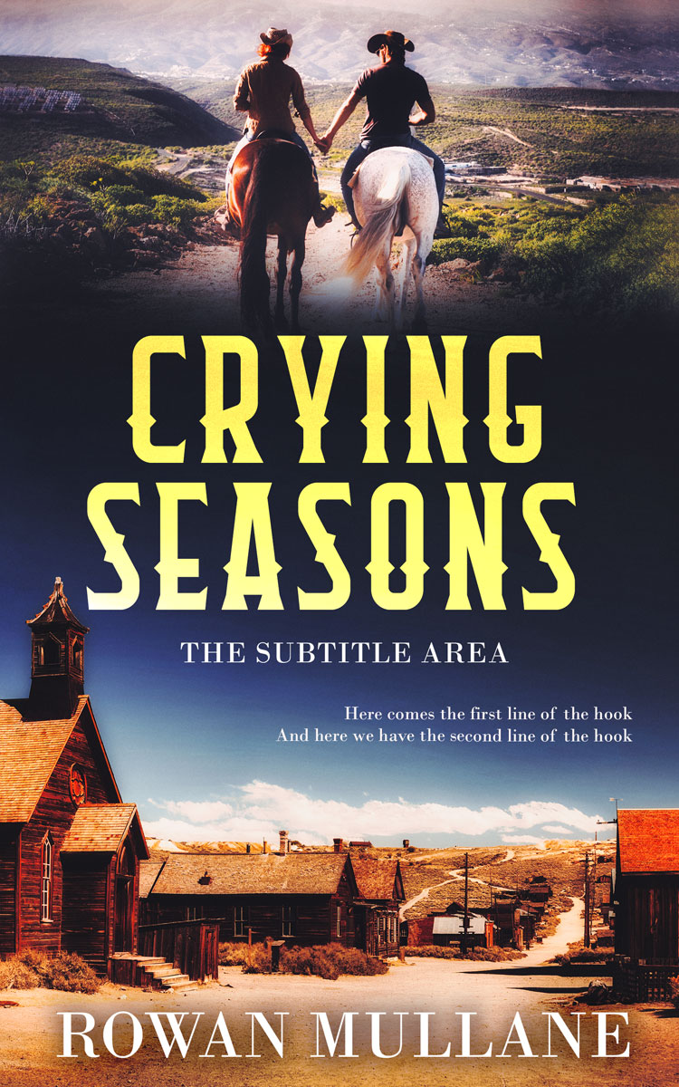 2D view of Premade Historical Book Cover - Calico