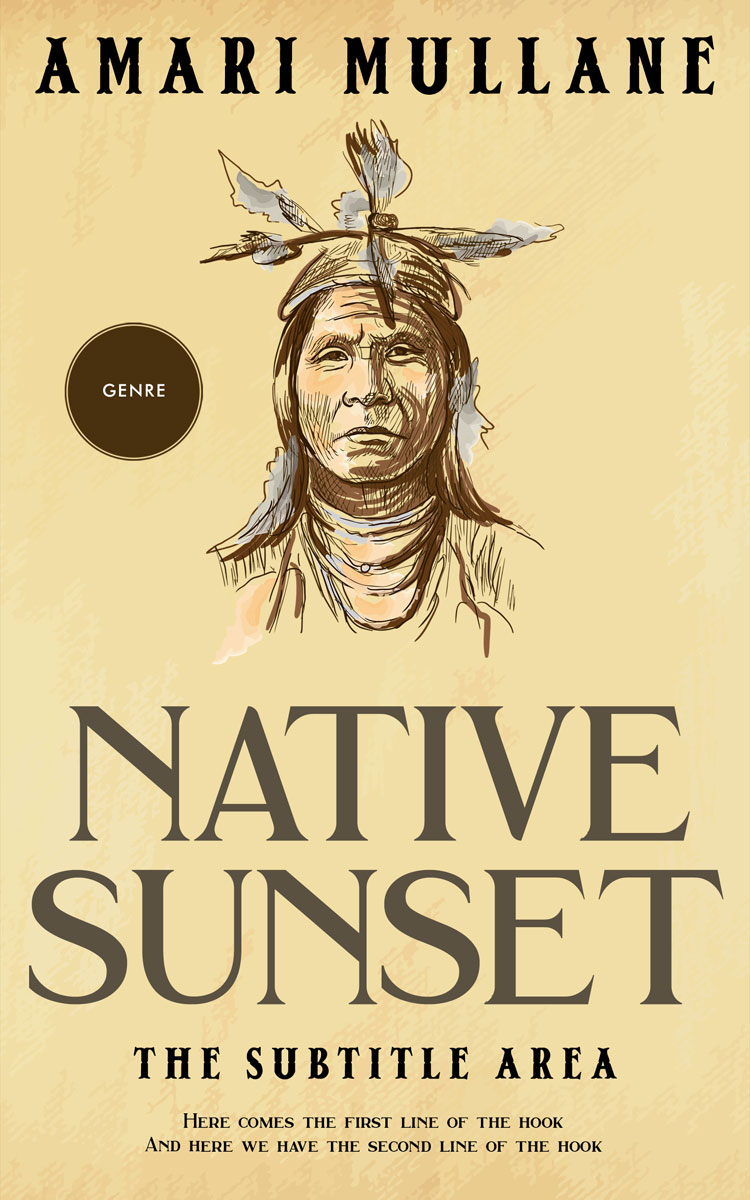 2D view of Premade Historical Book Cover - Chalky