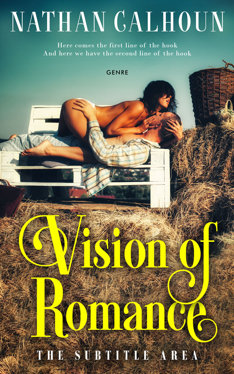 2D view of Premade Erotica Book Cover - Cape Cod