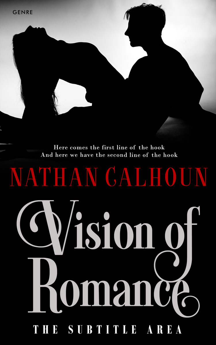 2D view of Premade Erotica Book Cover - Cod Gray