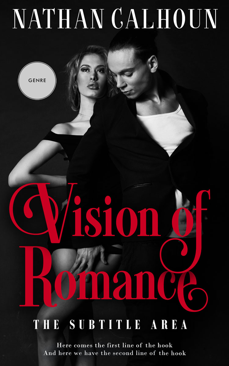 2D view of Premade Erotica Book Cover - Contessa