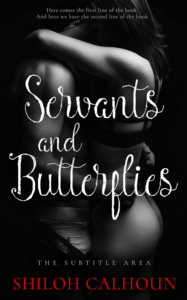 2D view of Premade Erotica Book Cover - Cod Gray