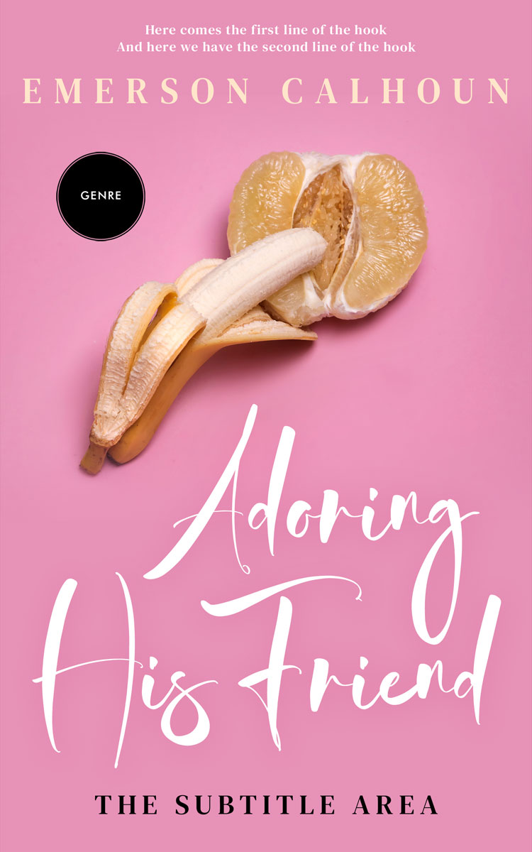 2D view of Premade Erotica Book Cover - Shocking