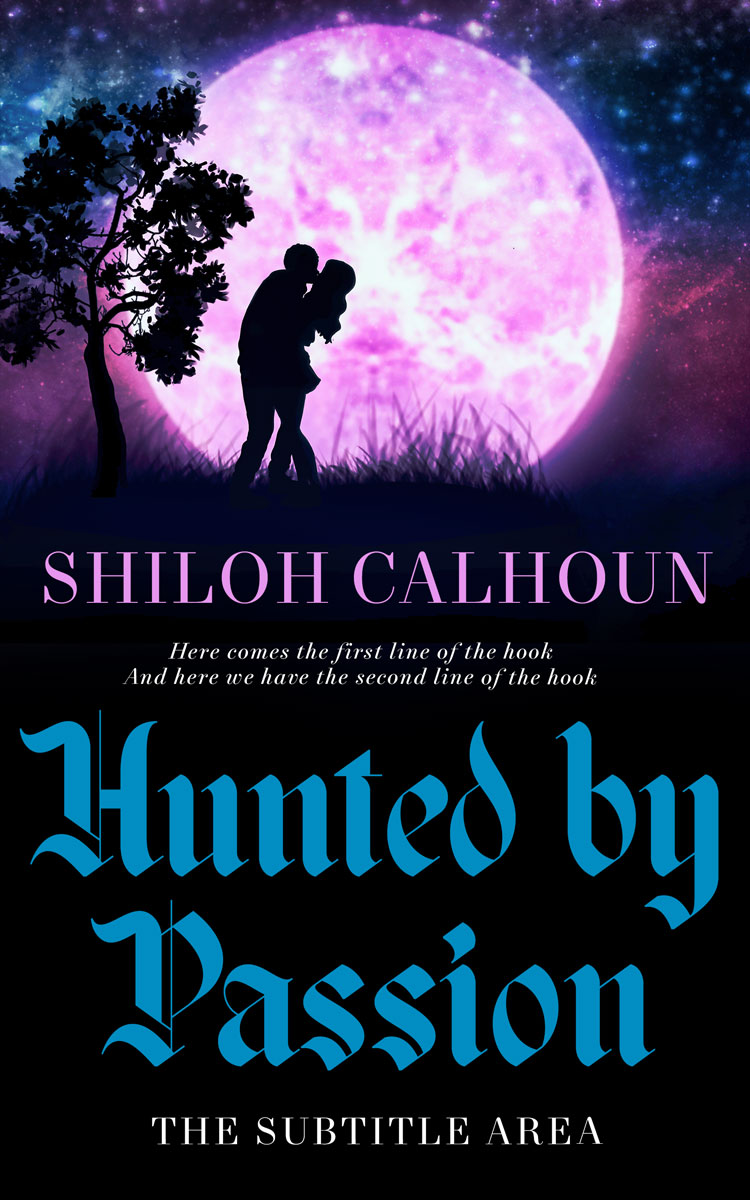 2D view of Premade Romance Book Cover - Vulcan