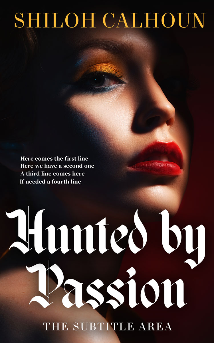 2D view of Premade Erotica Book Cover - Night Rider