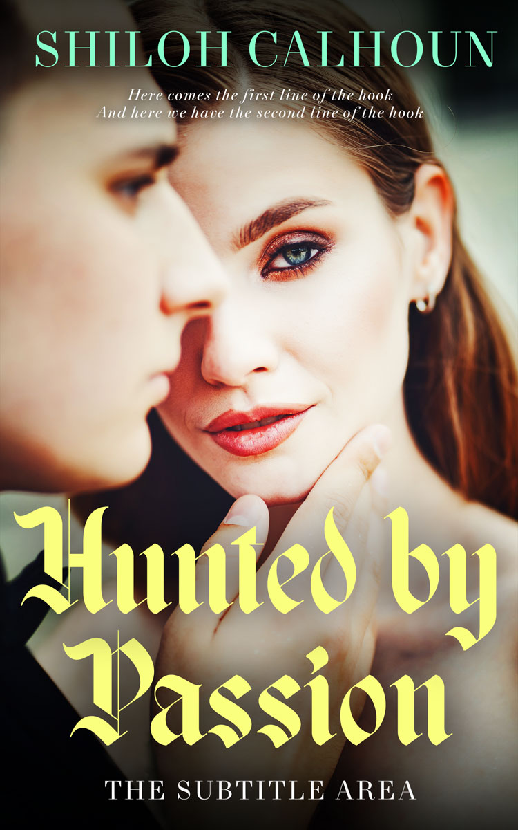 2D view of Premade Romance Book Cover - Akaroa