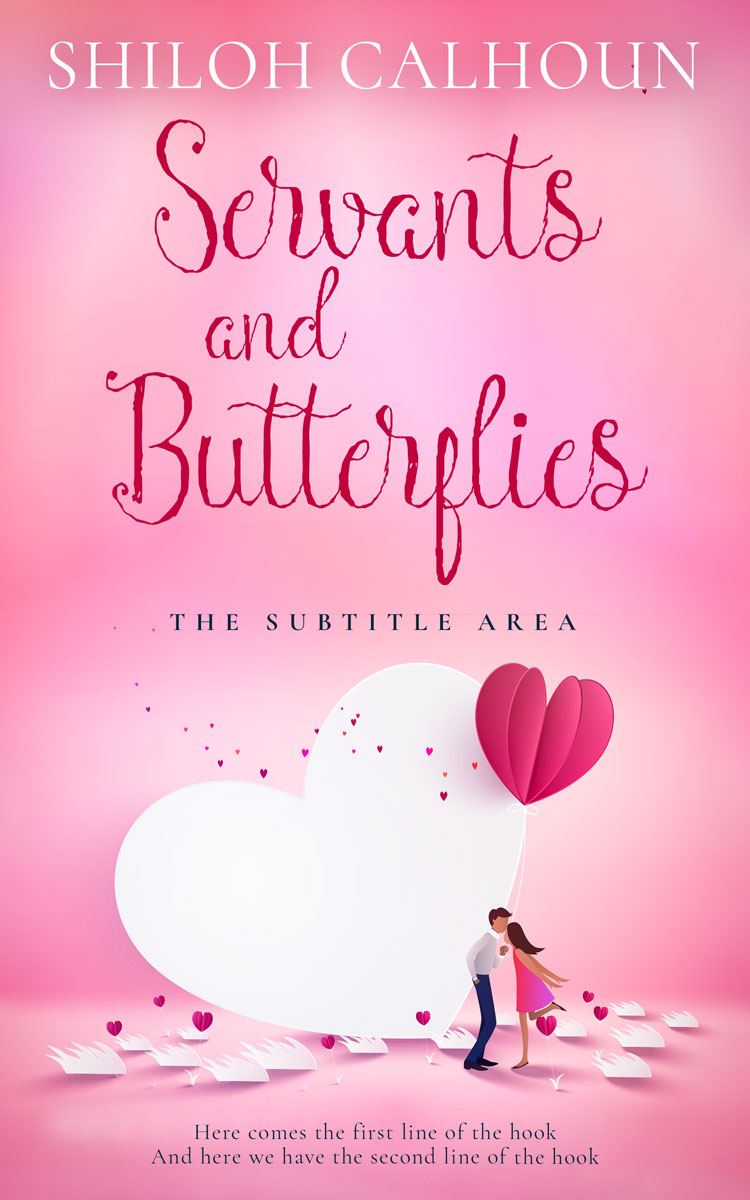 2D view of Premade Romance Book Cover - Chantilly