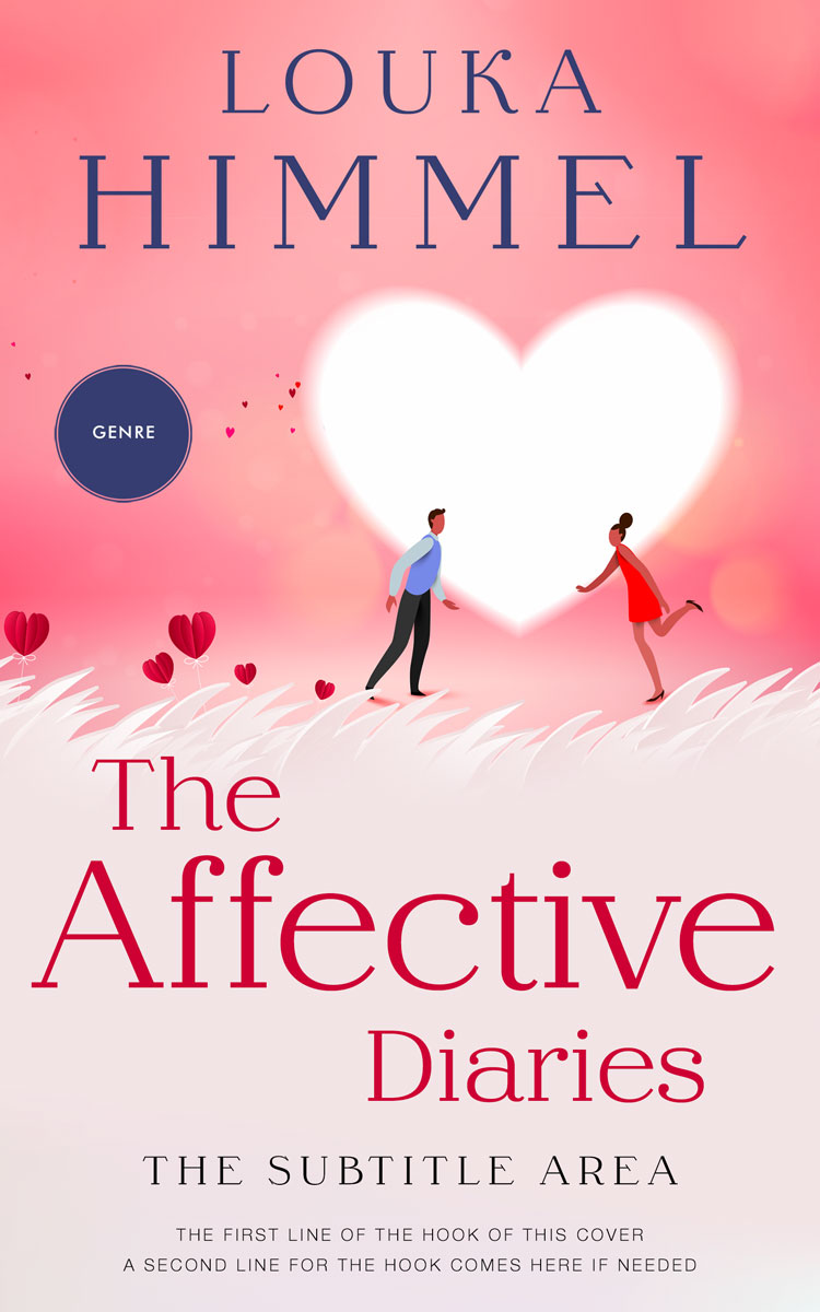 2D view of Premade Romance Book Cover - We Peep