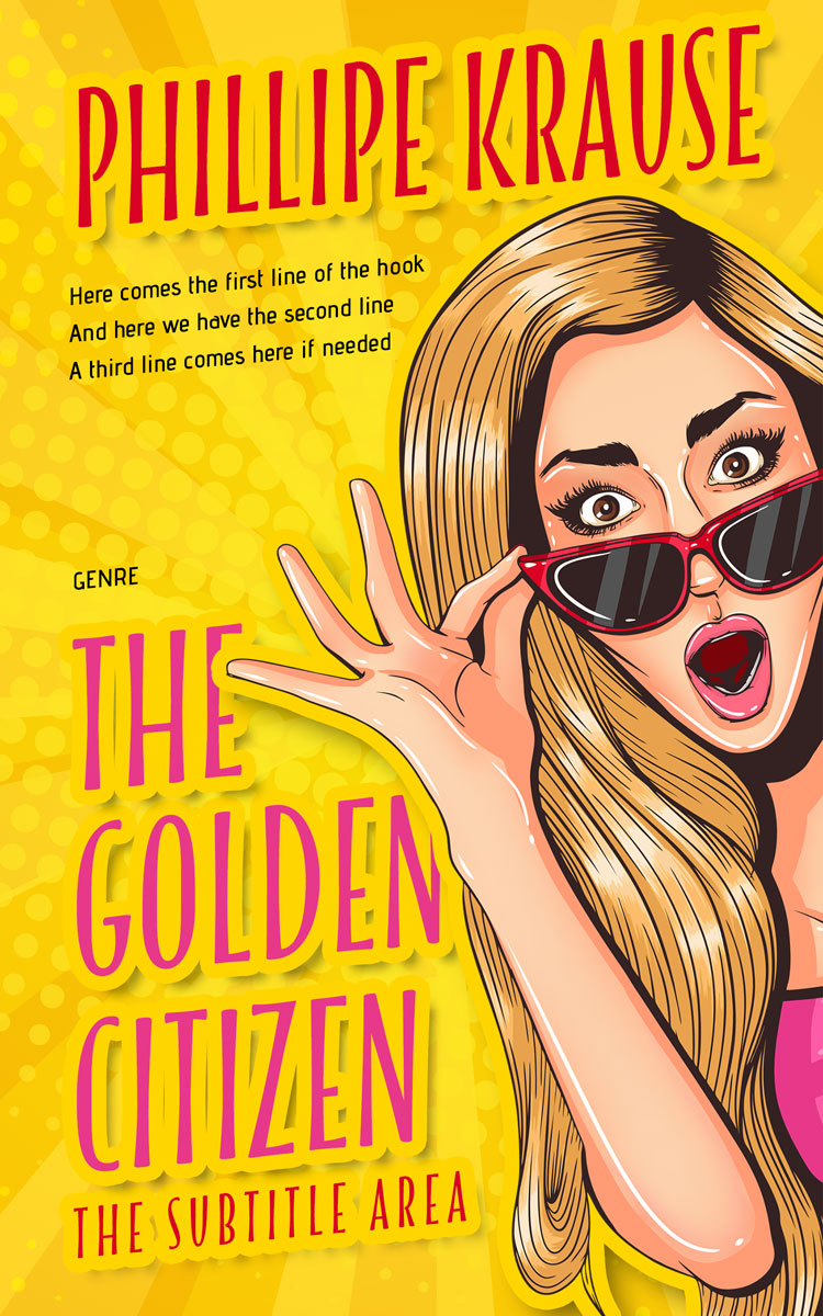 2D view of Premade Erotica Book Cover - Ripe Lemon