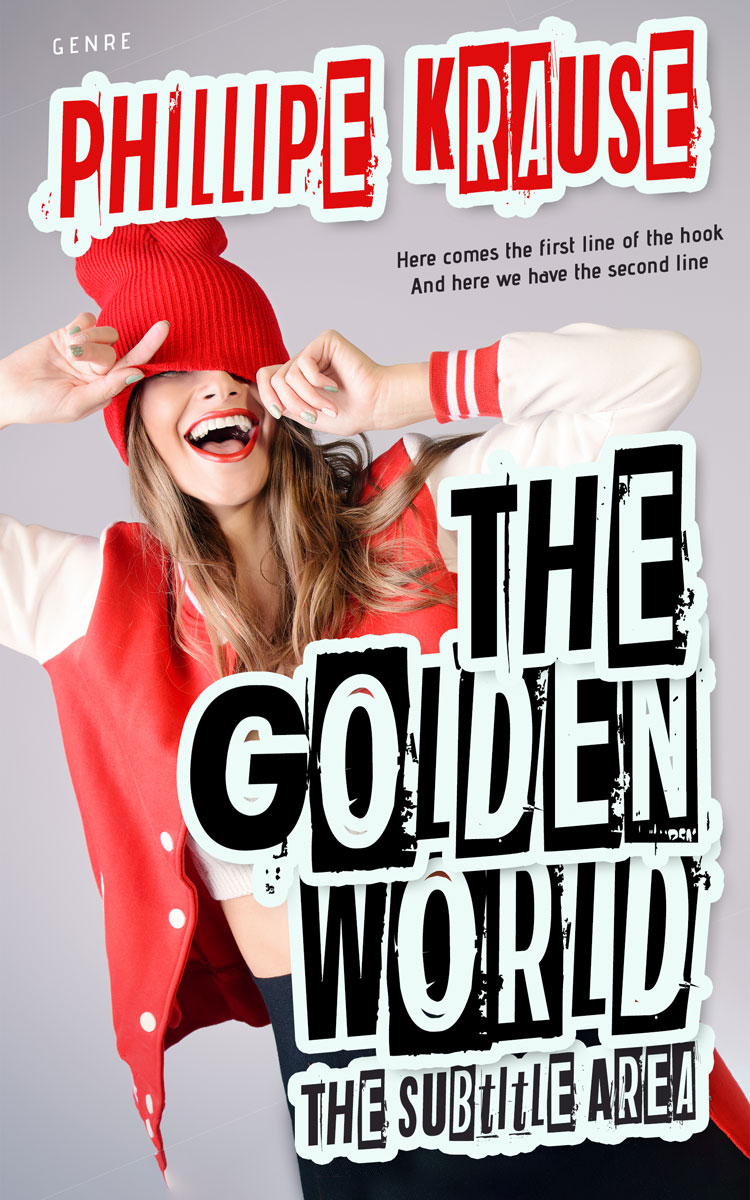 2D view of Premade Romance Book Cover - Bon Jour