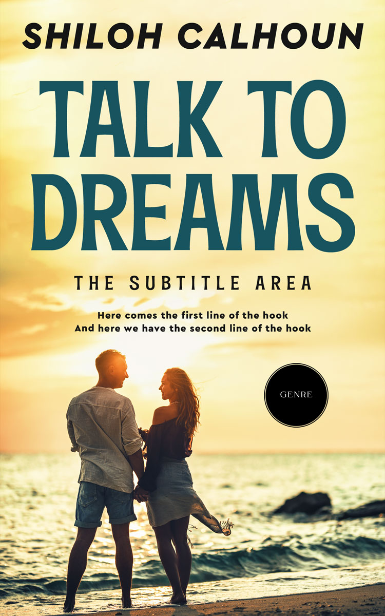 2D view of Premade Romance Book Cover - Outer Space