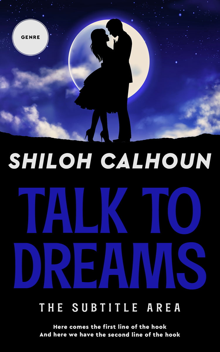 2D view of Premade Romance Book Cover - Mischka