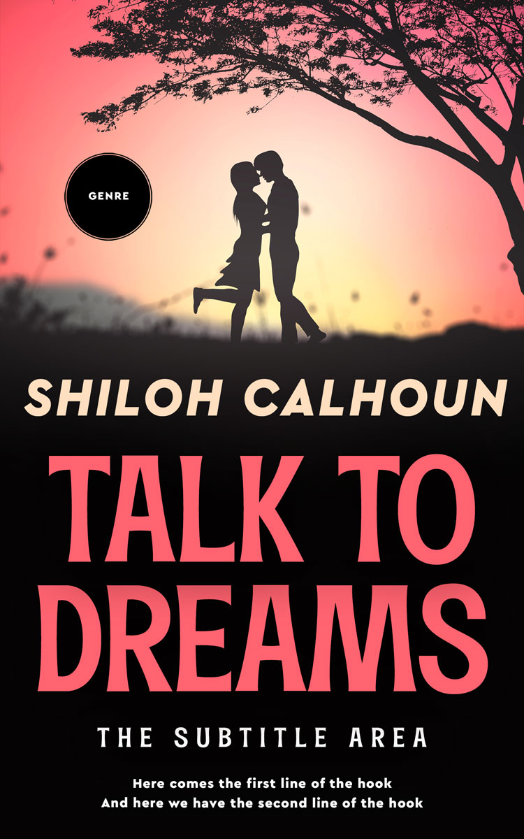 2D view of Premade Romance Book Cover - Geraldine