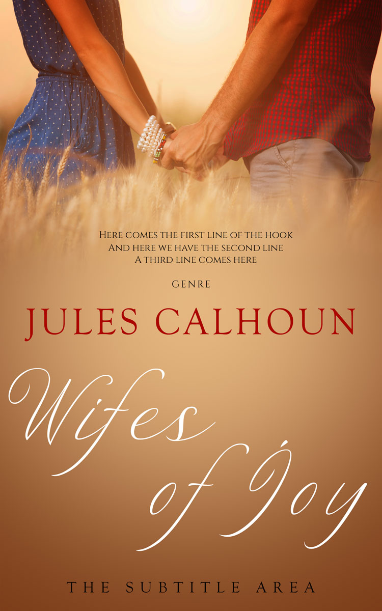 2D view of Premade Romance Book Cover - Muddy Waters