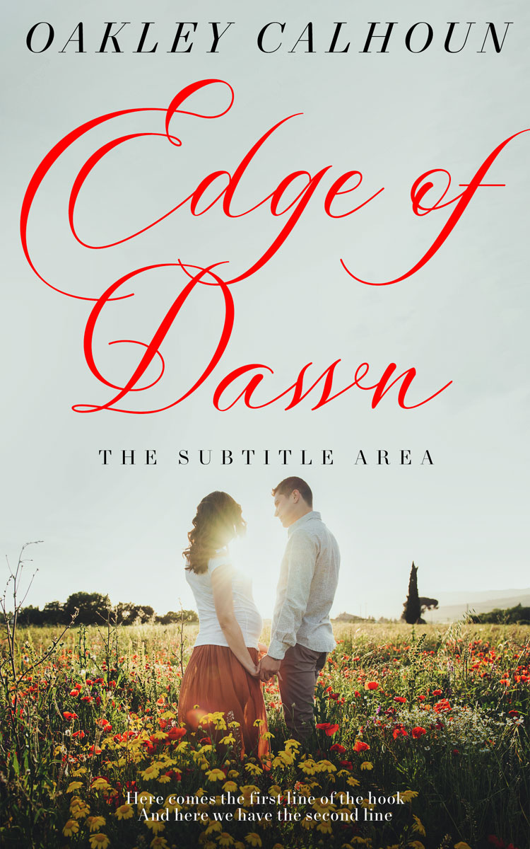 2D view of Premade Romance Book Cover - Tasman