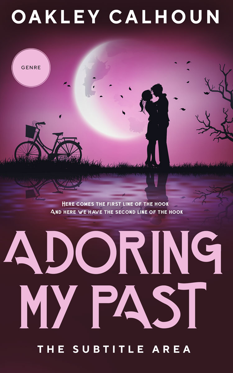 2D view of Premade Romance Book Cover - Careys Pink