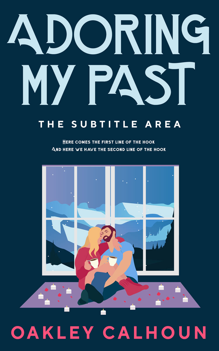 2D view of Premade Romance Book Cover - Chatelle