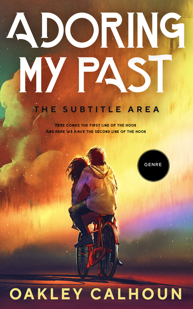 2D view of Premade Romance Book Cover - Mule Fawn