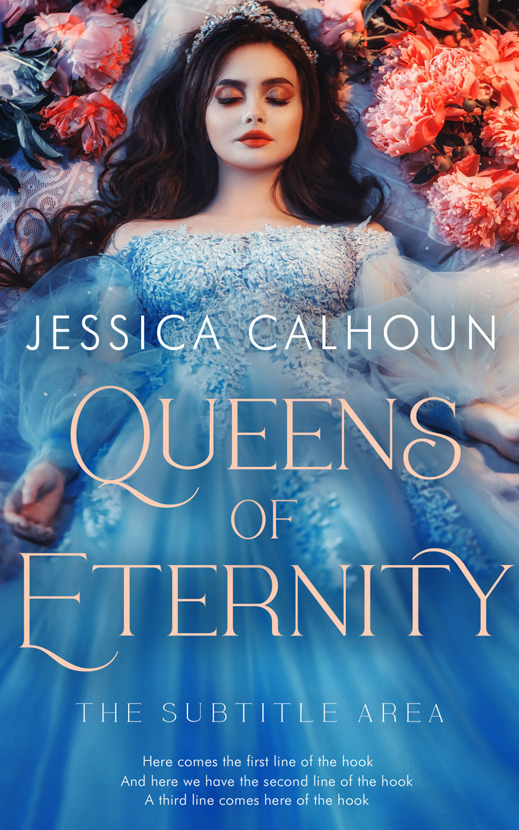 2D view of Premade Fantasy Book Cover - San Marino